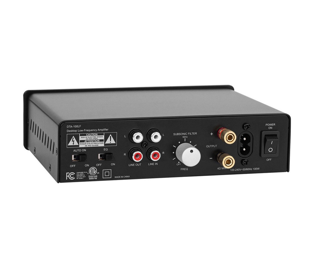 Dayton Audio DTA-100LF forsterker for subwoofer & bassshakere