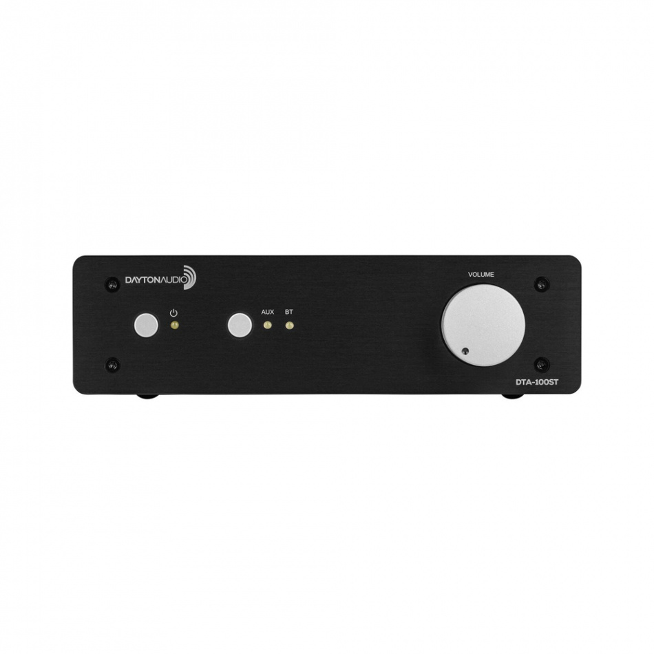 Dayton Audio DTA-100ST kompakt stereoforsterker med Bluetooth & høypassfilter