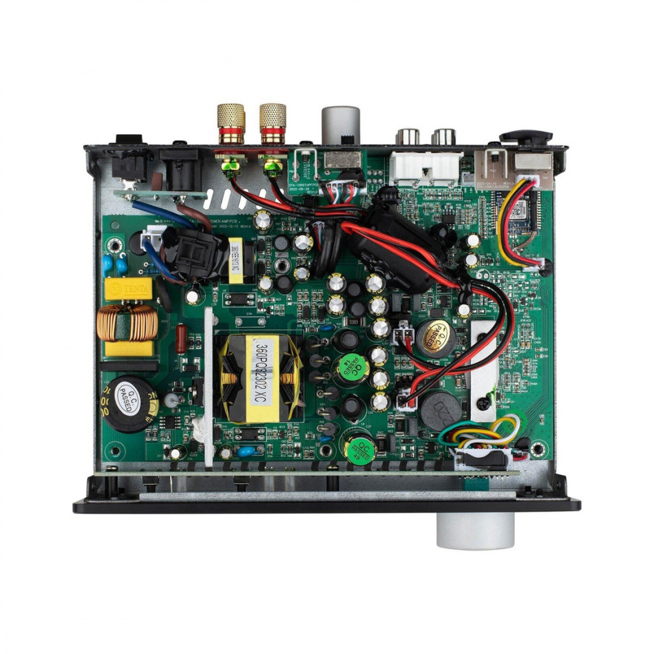 Dayton Audio DTA-100ST kompakt stereoforsterker med Bluetooth & høypassfilter