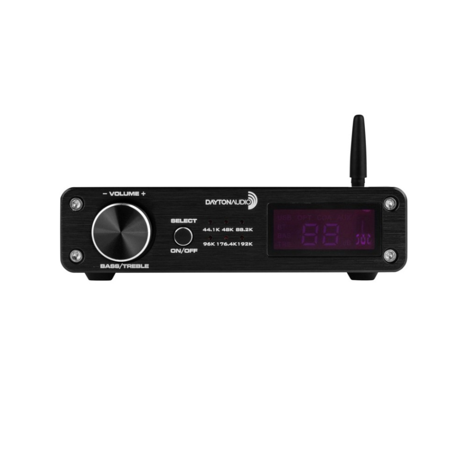 Dayton Audio DTA-PRO kompakt stereoforsterker med Bluetooth & DAC