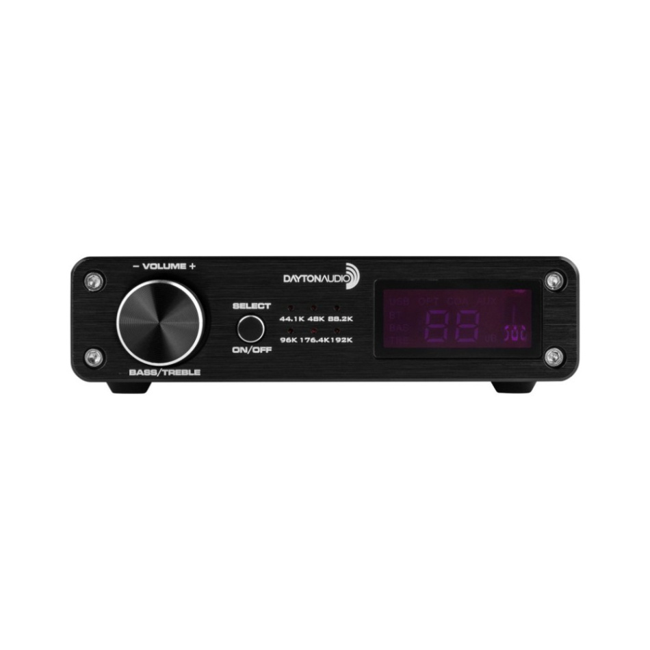 Dayton Audio DTA-PRO kompakt stereoforsterker med Bluetooth & DAC