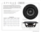 Dayton Audio E180HE-PR høyttalerelement passiv radiator Dayton Audio E180HE-PR høyttalerelement passiv radiator