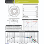 Dayton Audio GF180-8 mellomregister/baselement 6.5 Dayton Audio GF180-8 mellomregister/baselement 6.5