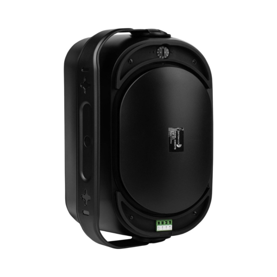 Dayton Audio IO65XTB utendørshøyttalere med 100V-støtte, svart par
