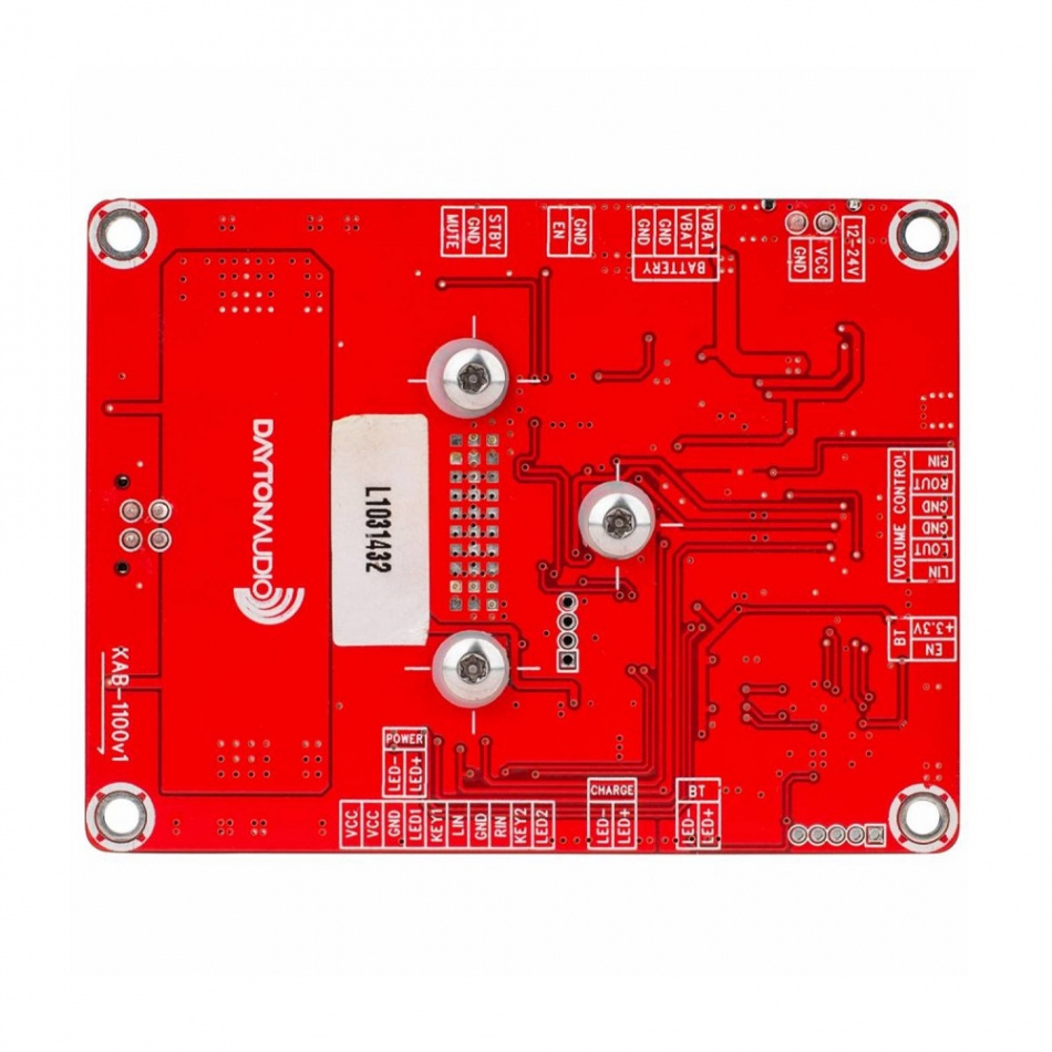 Dayton Audio KAB-100M v2, klasse D-forsterkerkort med Bluetooth 1x100 Watt