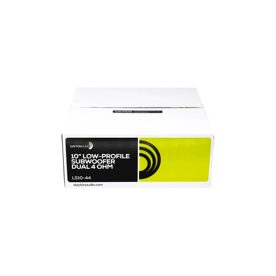 Dayton Audio LS10-44 basselement Lav profil 2x4 Ohm