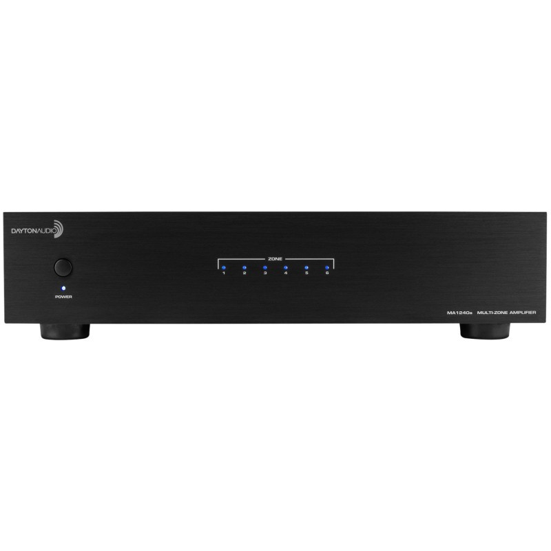 Dayton Audio MA1240a multiroom-forsterker, 12 kanaler