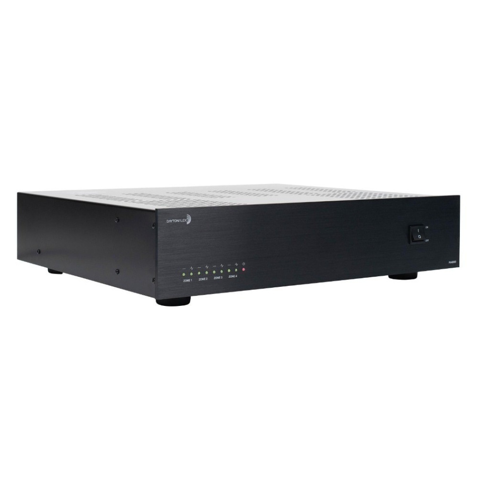 Dayton Audio MA880 multiromforsterker, 8-kanaler inkl. rackører