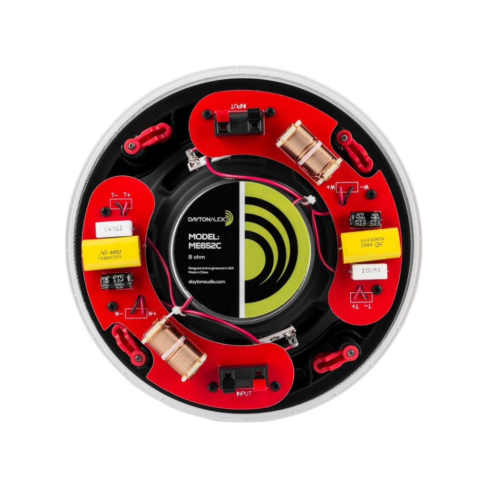 Dayton Audio ME652C innbyggingshøyttaler for tak, single-stereo