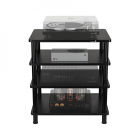 Dayton Audio MS41B, modulært HiFi-rack med fire plan Dayton Audio MS41B, modulært HiFi-rack med fire plan