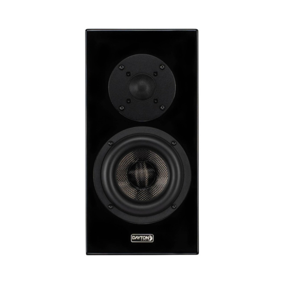Dayton Audio OPAL1 stativhøyttaler, blank svart par