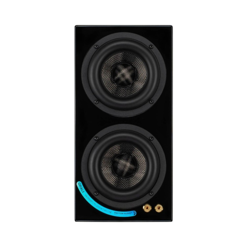 Dayton Audio OPAL1 stativhøyttaler, blank svart par
