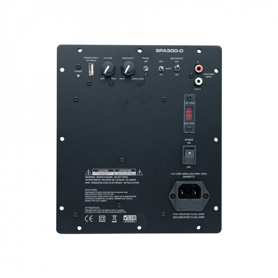 Dayton Audio SPA300-D innebygd forsterker for subwoofer