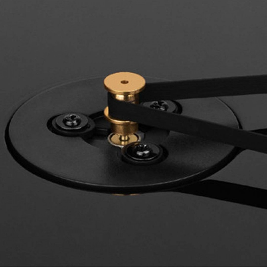 Dayton Audio TT-1BT vinylspiller med Bluetooth, RIAA & USB svart
