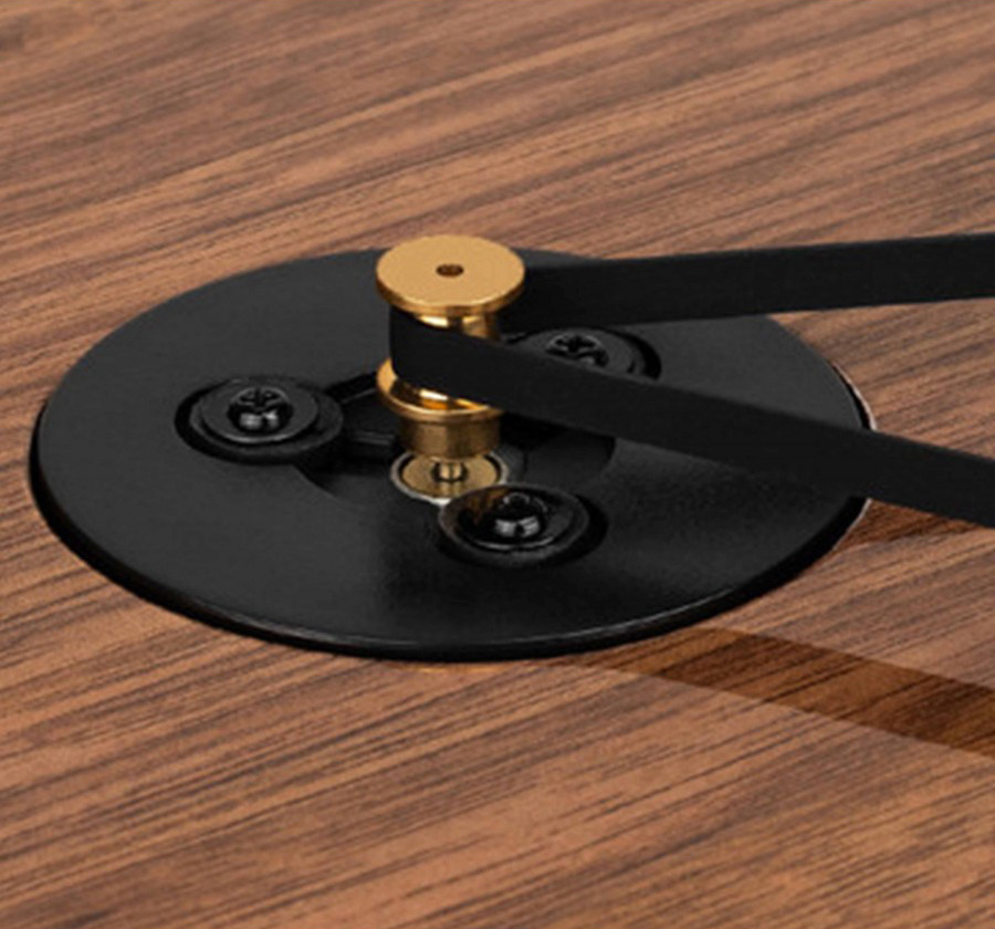 Dayton Audio TT-1BT vinylspiller med Bluetooth, RIAA & USB valnøtt
