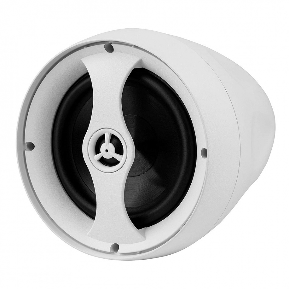 Dayton Audio WP65BT utendørshøyttalere med støtte for 70/100V, hvitt par
