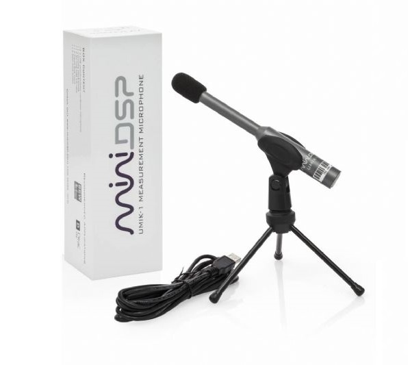 MiniDSP UMIK-1, USB-målemikrofon for bl.a. REW og Dirac Live