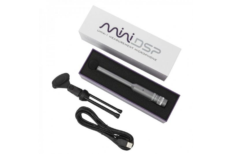MiniDSP UMIK-1, USB-målemikrofon for bl.a. REW og Dirac Live