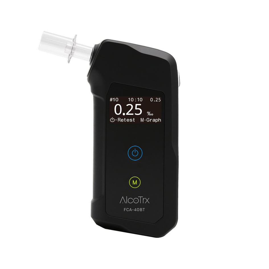Alcotrx FCA-40BT alkometer med Bluetooth