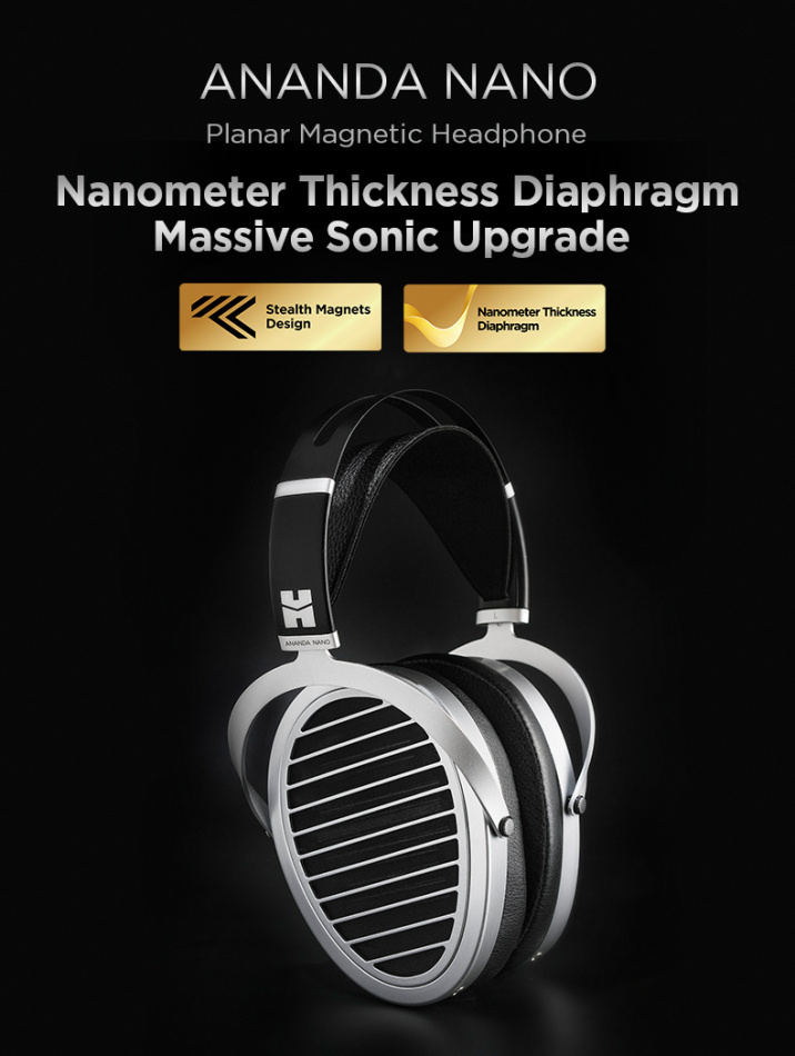 Hifiman Ananda Nano, åpne over-ear-hodetelefoner med magnetostat-teknologi