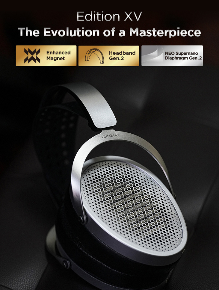 Hifiman Edition XV åpne over-ear-hodetelefoner med magnetostatisk teknologi