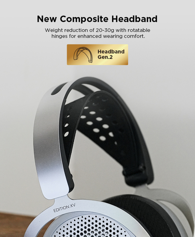 Hifiman Edition XV åpne over-ear-hodetelefoner med magnetostatisk teknologi
