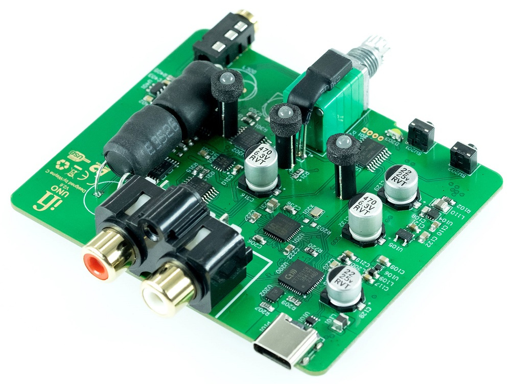 iFi Audio Uno hodetelefonforsterker med USB DAC