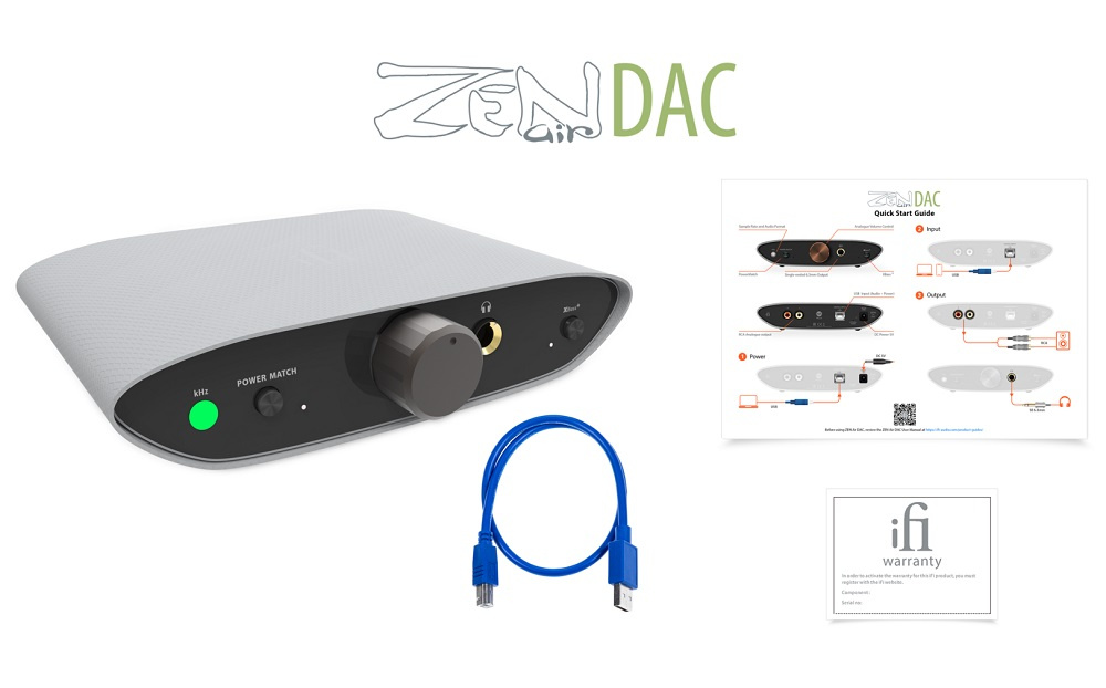 iFi Audio Zen Air DAC Black Edition med hodetelefonutgang