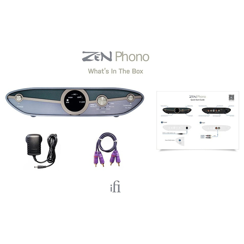 iFi Audio Zen Phono 3, RIAA-trinn for platespiller