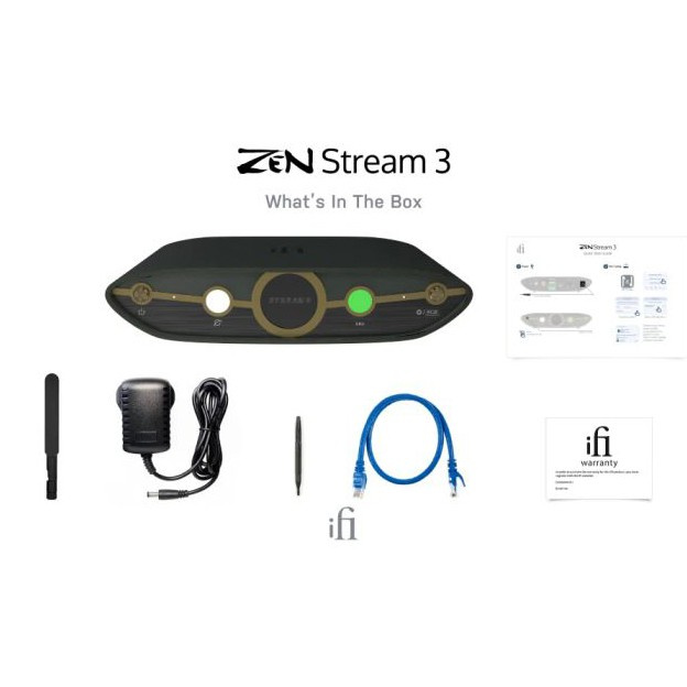 iFi Audio Zen Stream 3 nettverkstransport med Roon, DLNA & AirPlay