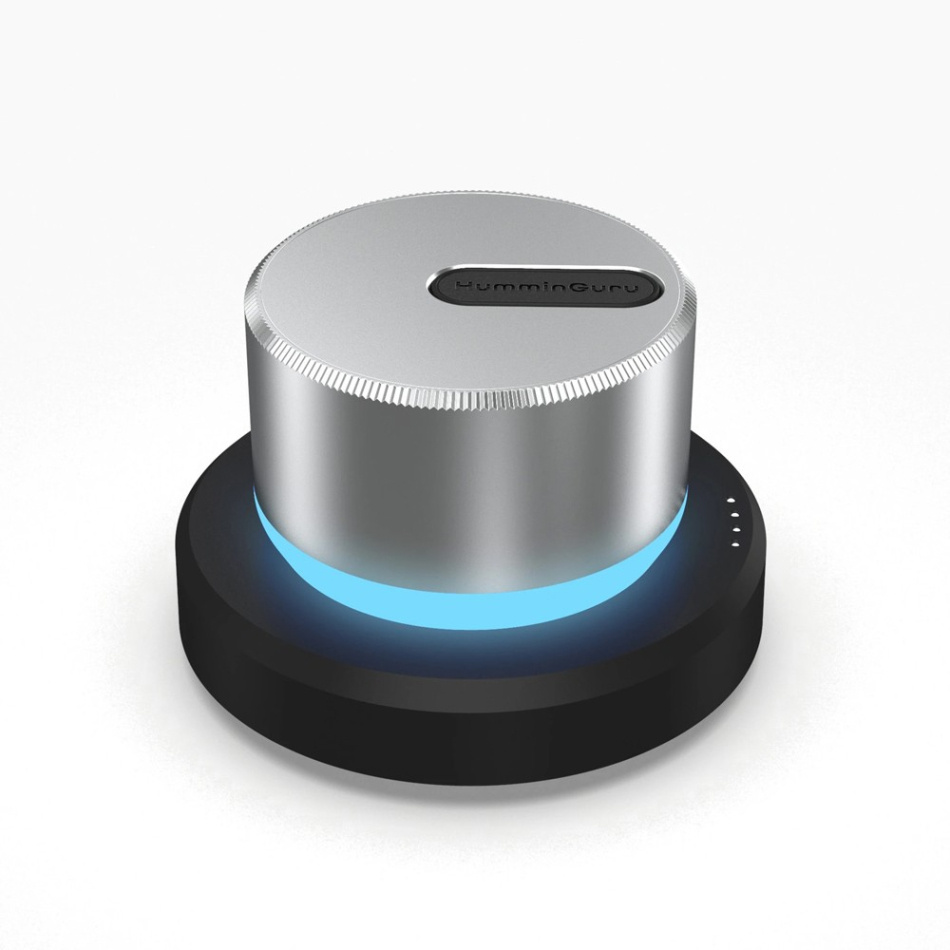 HumminGuru LUMI Record Stabilizer, platepuck med lys og hastighetstest