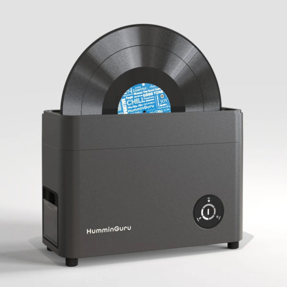 HumminGuru Ultrasonic skivevasker for vinylspillere