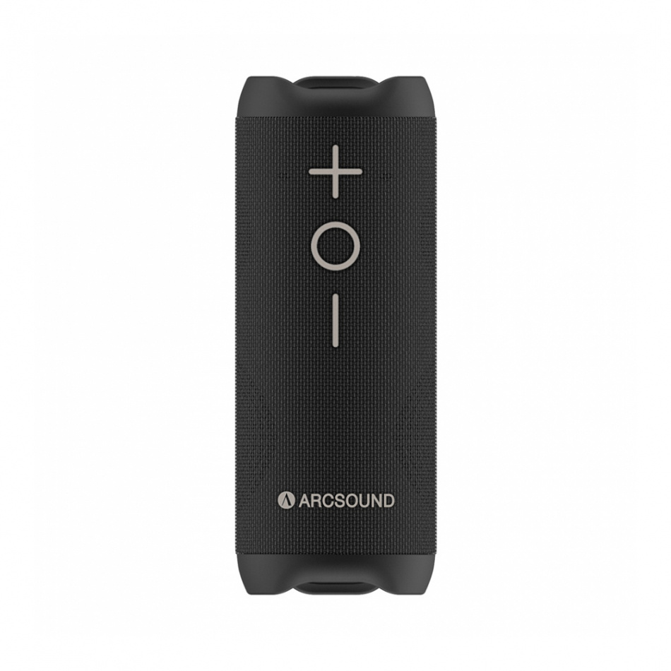 Arcsound EDGE bærbar Bluetooth-høyttaler med IPX6-klassifisering, svart