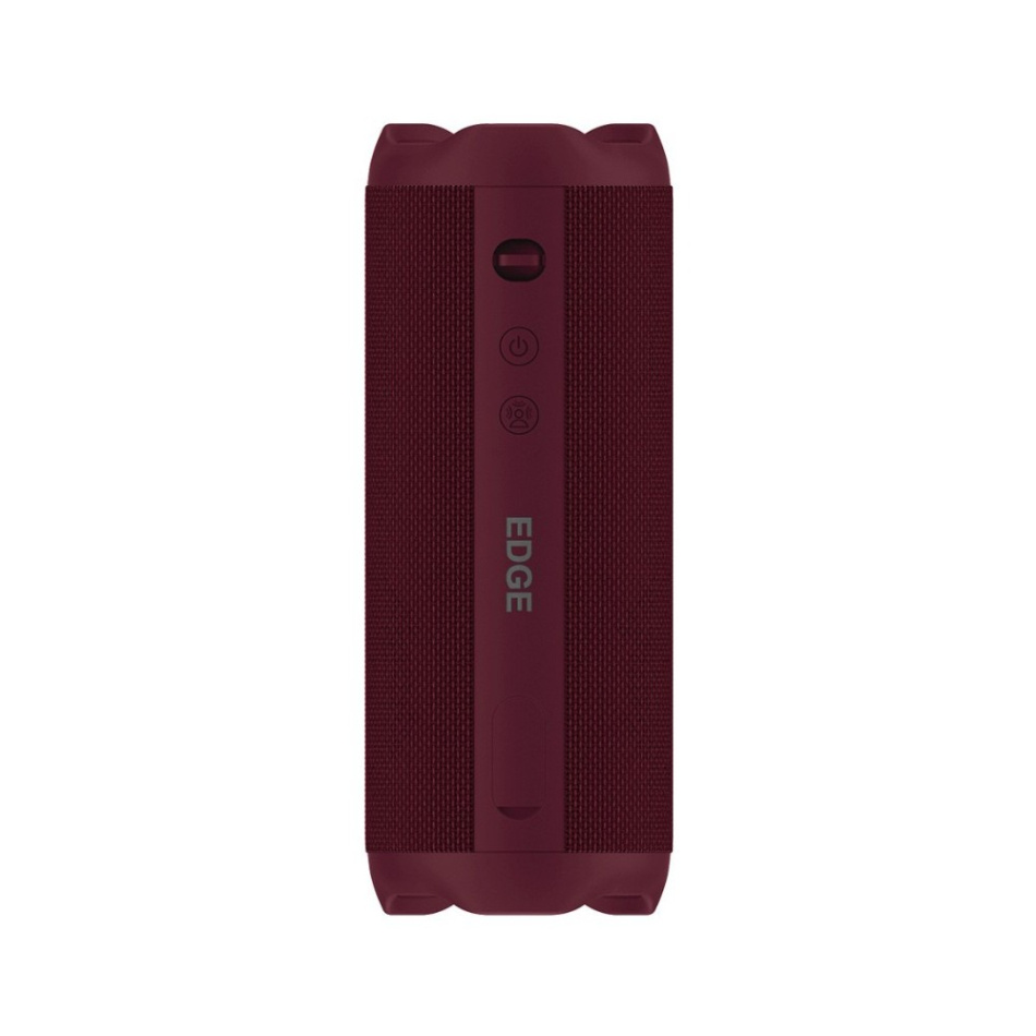Arcsound EDGE bærbar Bluetooth-høyttaler med IPX6-klassifisering, Ruby Red