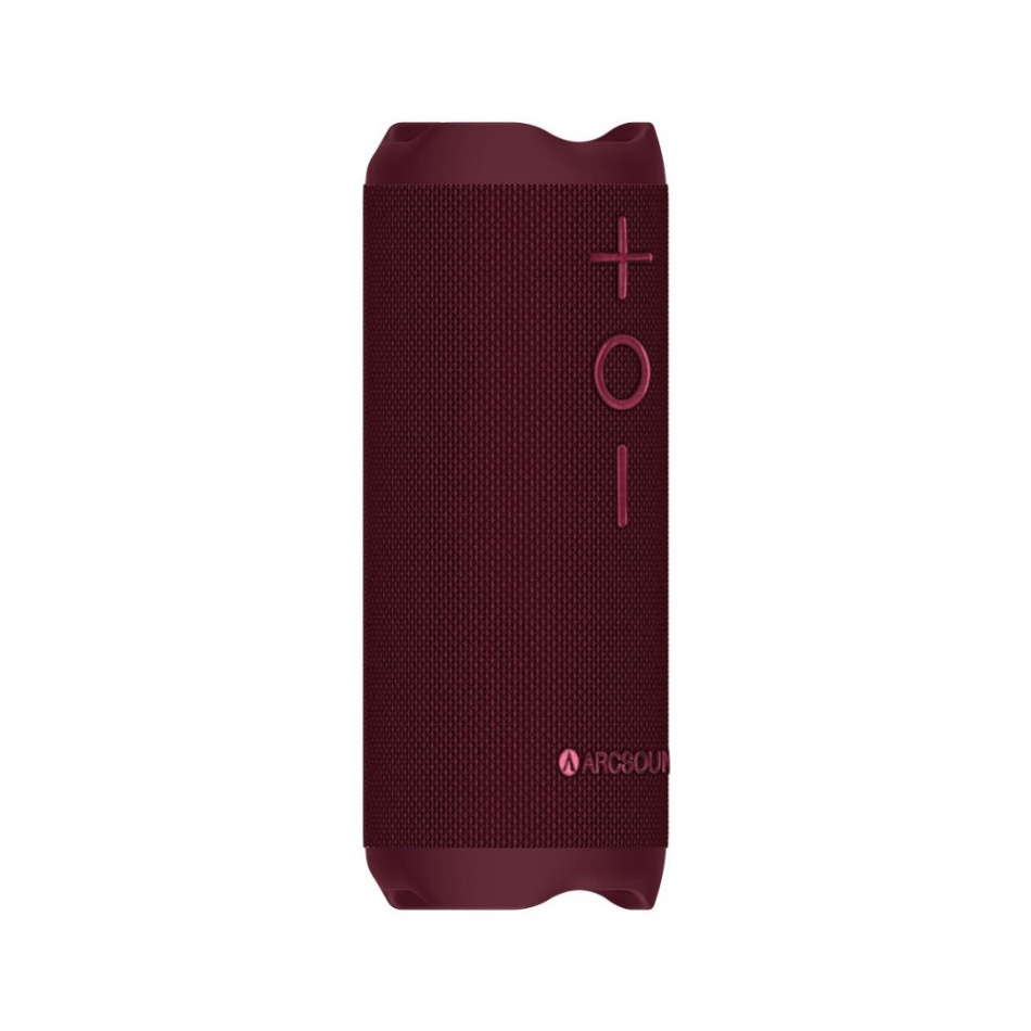 Arcsound EDGE bærbar Bluetooth-høyttaler med IPX6-klassifisering, Ruby Red