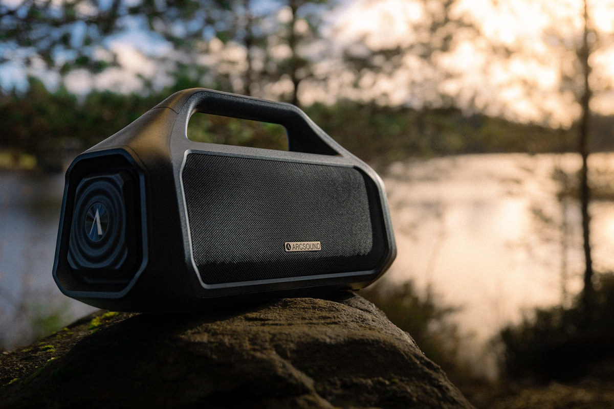 Arcsound Steam, bærbar partyhøyttaler med Bluetooth
