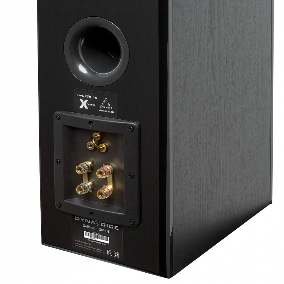 Dynavoice Definition DM-6 MKII stativhøyttalere, svart par