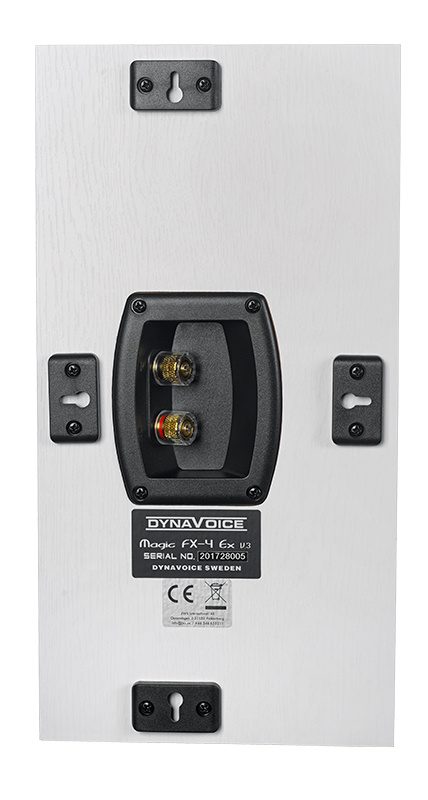 Dynavoice Magic FX-4 EX v.3 vegghøyttalere, hvitt par