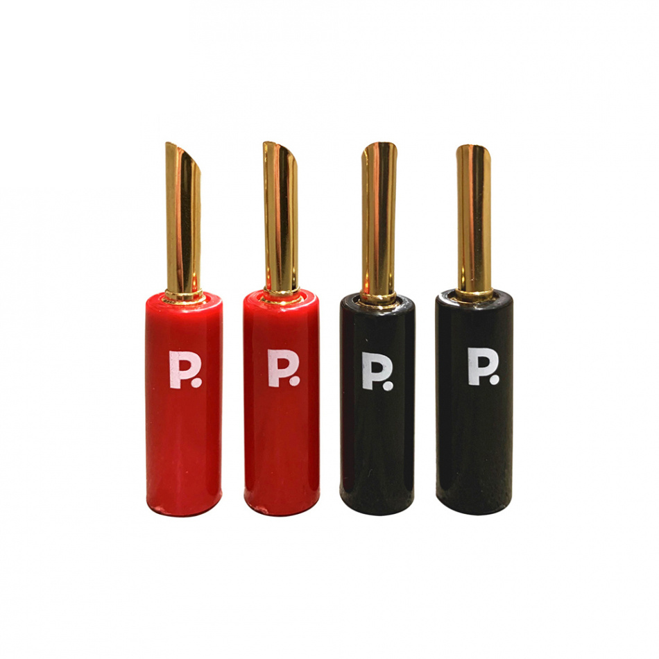 Proson Arctic BFA bananplugg, 4-pakning