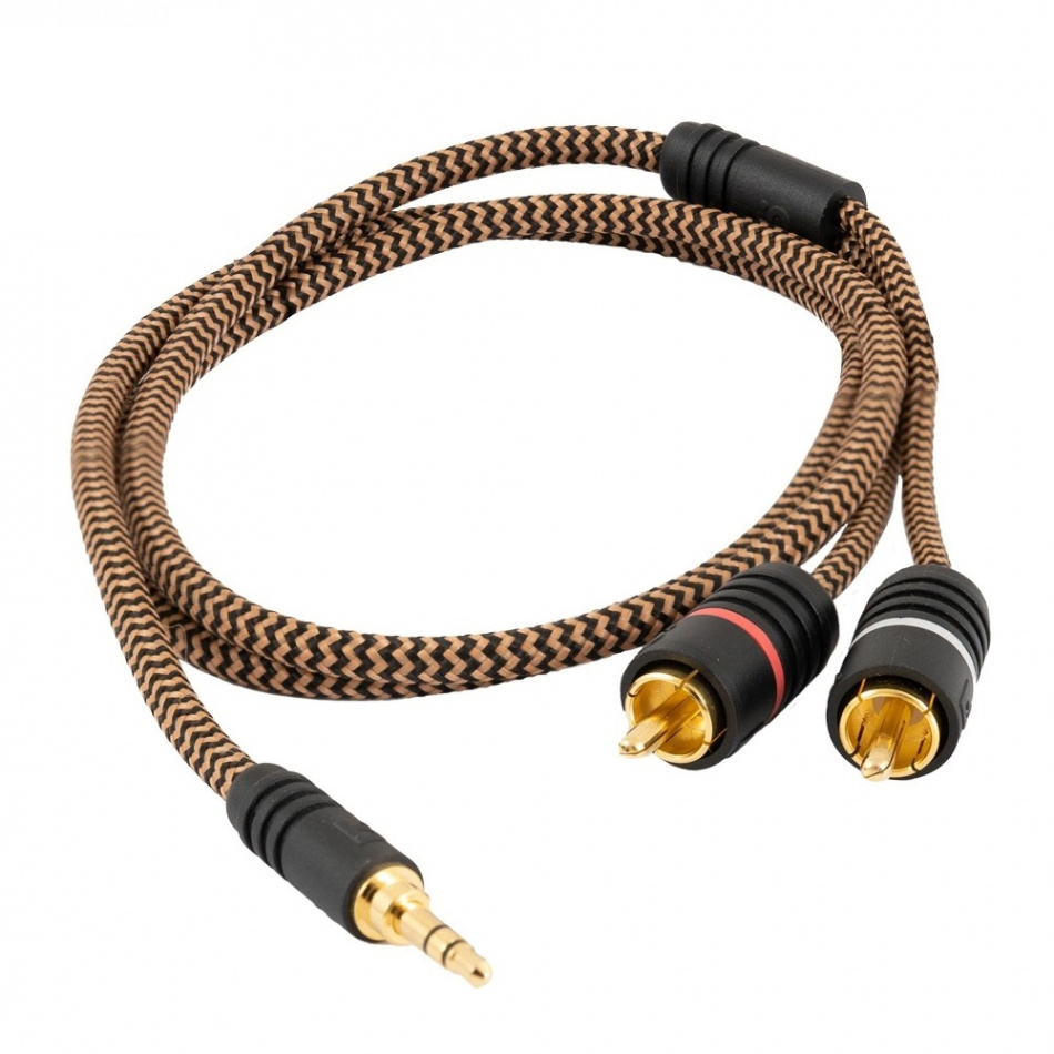 Proson Arctic 3,5 mm - 2RCA lydkabel