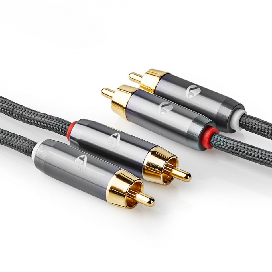 Nedis CAT-B24000 RCA-lydkabel