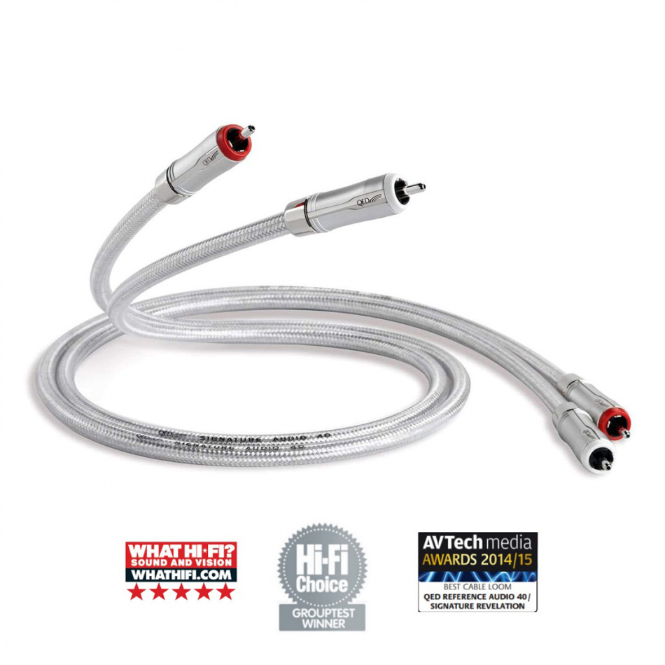 QED Signature Audio 40 RCA-lydkabel