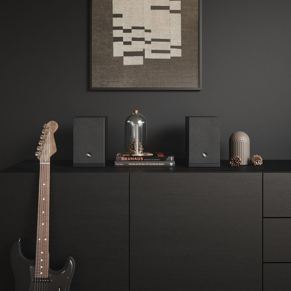Audio Pro A28 W med SW-5 aktive strømmehøyttalere 2.1, svart
