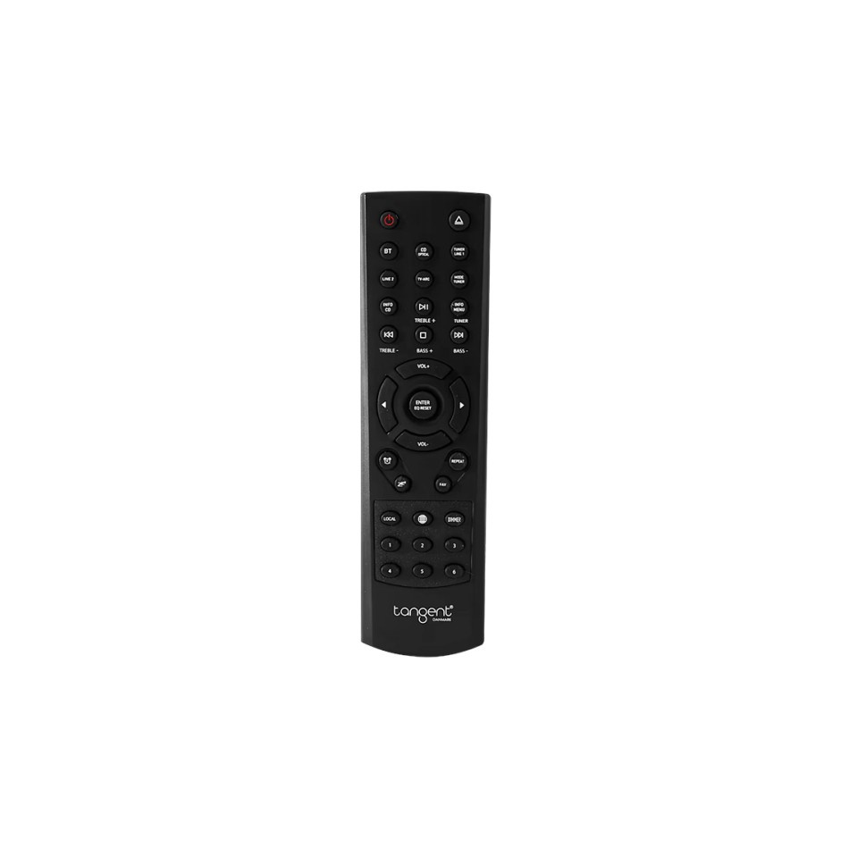 Tangent Ampster BT III med SC4B og 2 par Yamaha NS-AW294 svarte utendørshøyttalere