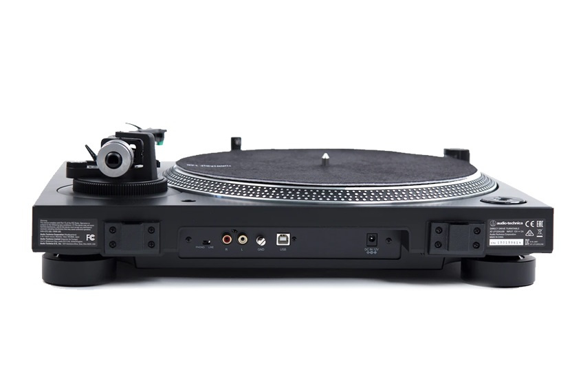 Audio Technica AT-LP120XUSB Svart platespiller med Fosi Audio Box X5 RIAA