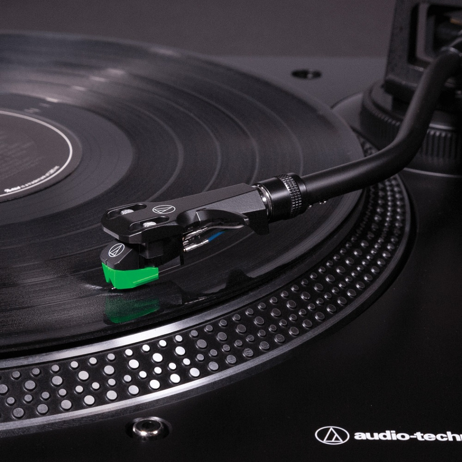 Audio Technica AT-LP120XUSB Svart platespiller med Fosi Audio Box X5 RIAA