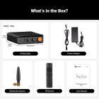 Fosi Audio BT20A Max med SC4B & 2 par Yamaha NS-AW392 hvite utendørshøyttalere Fosi Audio BT20A Max med SC4B & 2 par Yamaha NS-AW392 hvite utendørshøyttalere