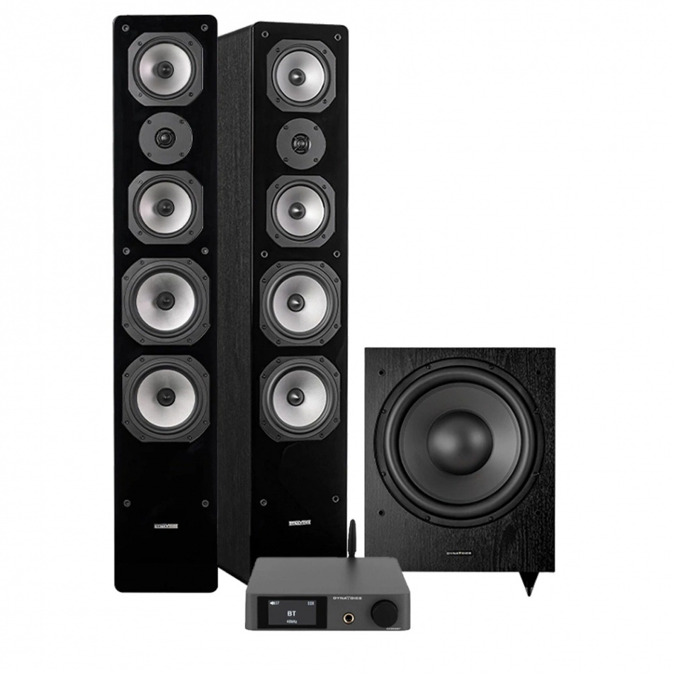 Dynavoice CA802BT & Challenger M-65 EX v4 stereopakke 2.1