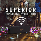 Klipsch Detroit bærbar IP67-klassifisert Bluetooth-høyttaler, 2-PACK Klipsch Detroit bærbar IP67-klassifisert Bluetooth-høyttaler, 2-PACK