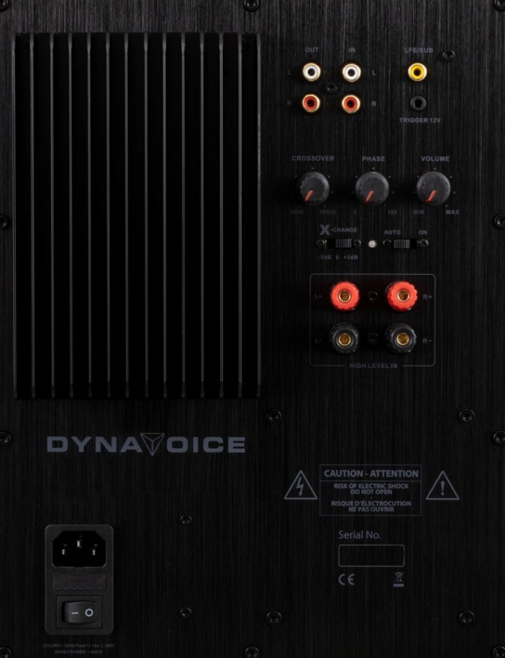 Dynavoice Definition DF-8 MKII høyttalerpakke hjemmekino 5.1 svart